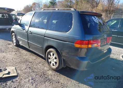 2003 Honda Odyssey Ex-L z USA, uszkodzony, nr VIN 5FNRL18903B081594